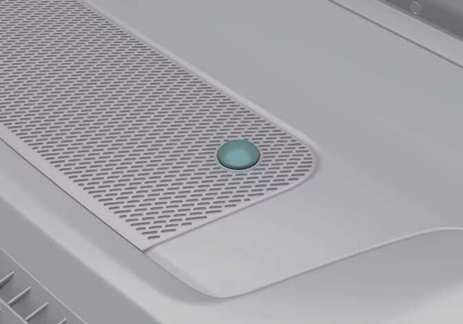 Location of the light sensor on the Kia K4 dashboard